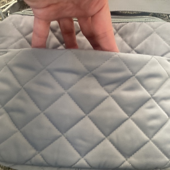 Vera Bradley Microfiber Grey Crossbody - Picture 6 of 11